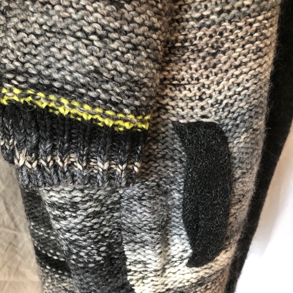 NWOT New ZADIG & VOLTAIRE Yuno Pa Multicolor Striped Open Front Cardigan Medium - Picture 12 of 15